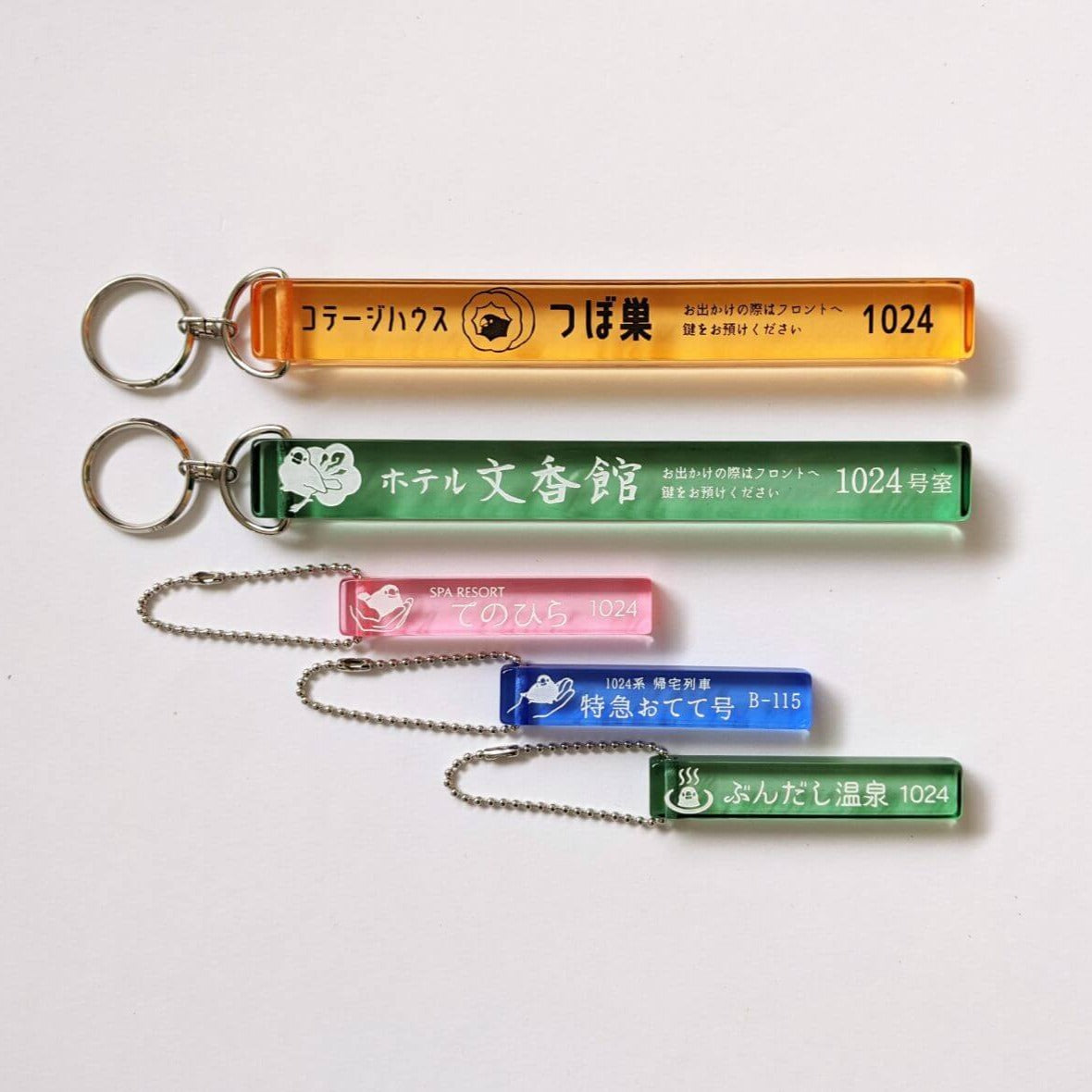 日々ぶんちょう 文鳥 雑貨 2023年 ひびぶんフェス ホテルルームキー セット