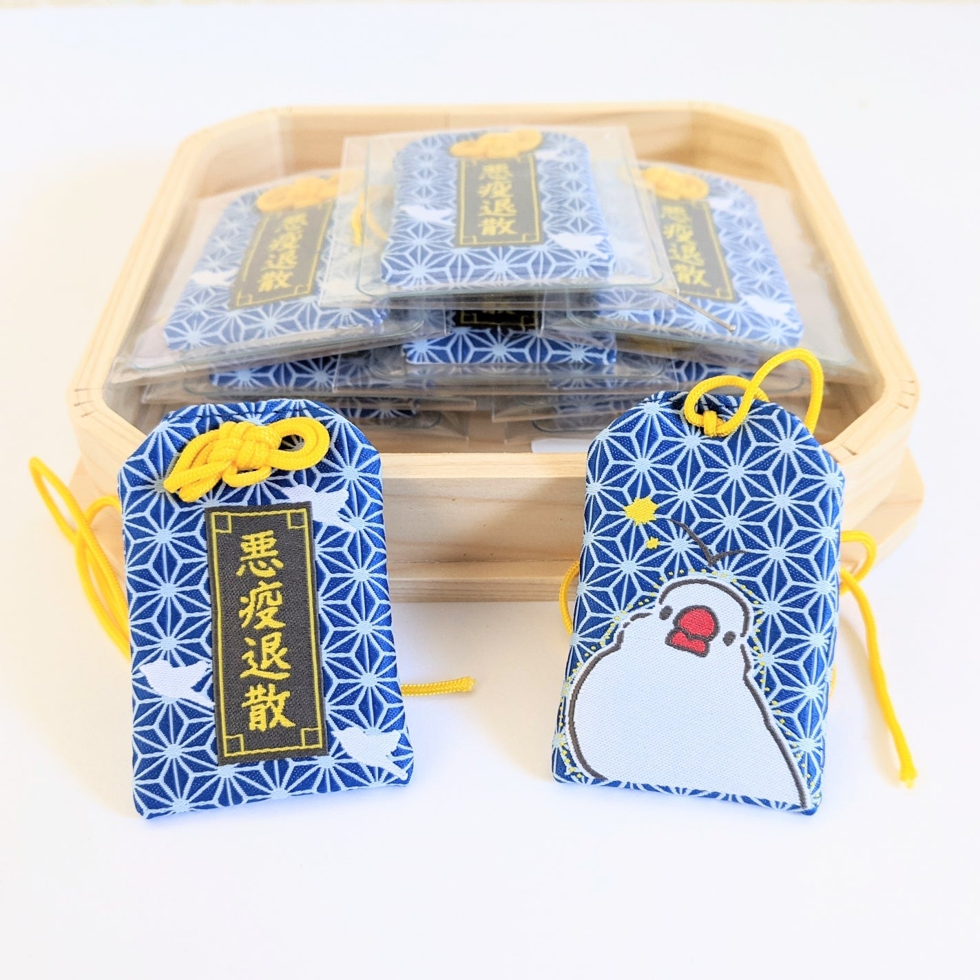 文鳥お守り [悪疫退散]｜日々ぶんちょう – 日々ぶんちょう 文鳥グッズ