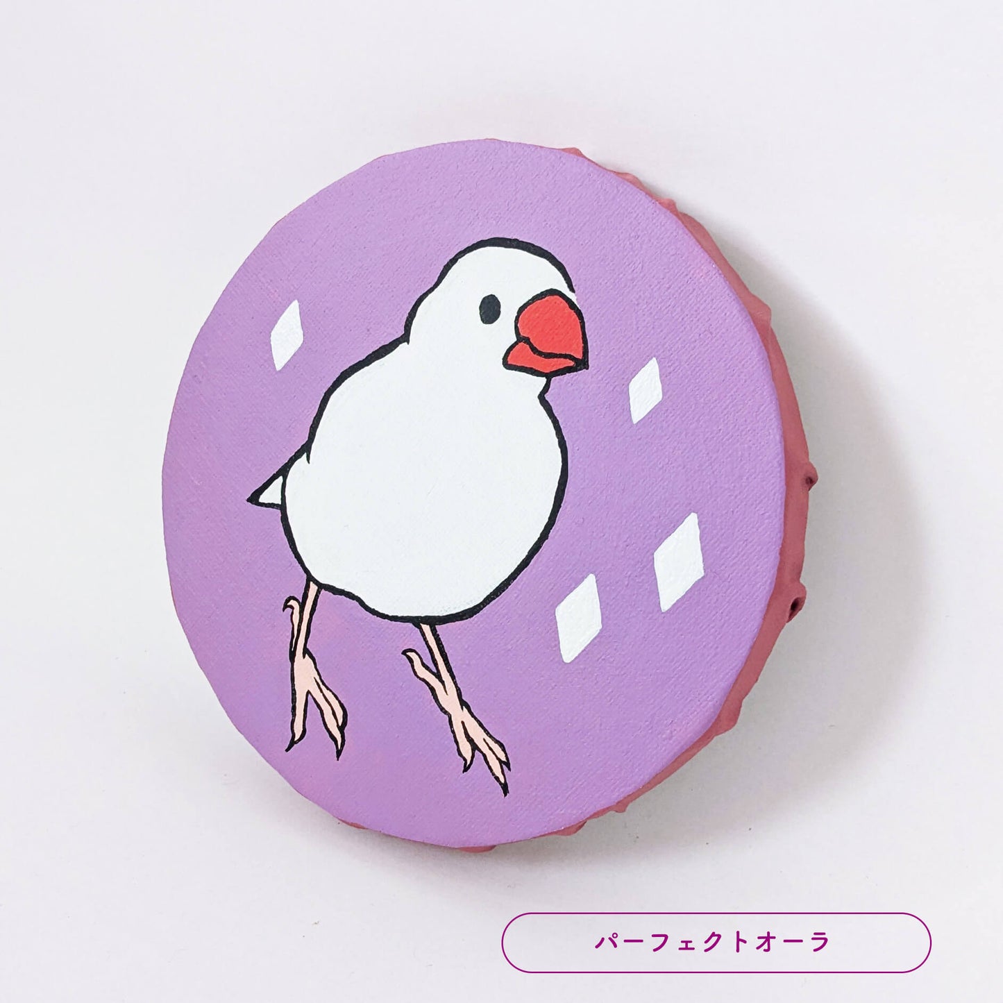 【文鳥の日(10/24)~28日迄】日々ぶんちょう初個展★原画フレークシール