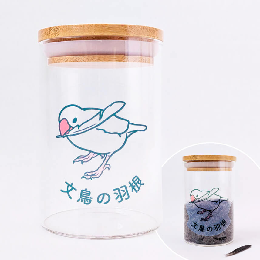 清水焼 文鳥 つがい フィギュリン 陶磁器 置物 飾り物 白文鳥 文鳥グッズ専門店 日々ぶんちょう – 日々ぶんちょう 文鳥グッズ