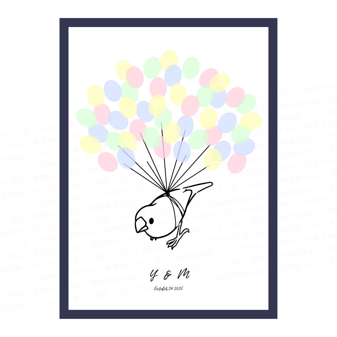 文鳥ウェディングツリー 日々ぶんちょう 文鳥グッズ専門店