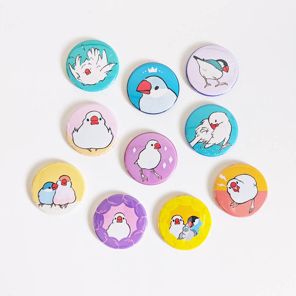 ［ひびぶんフェス2024★個展期間限定］日々ぶんちょう初個展★原画缶バッジ