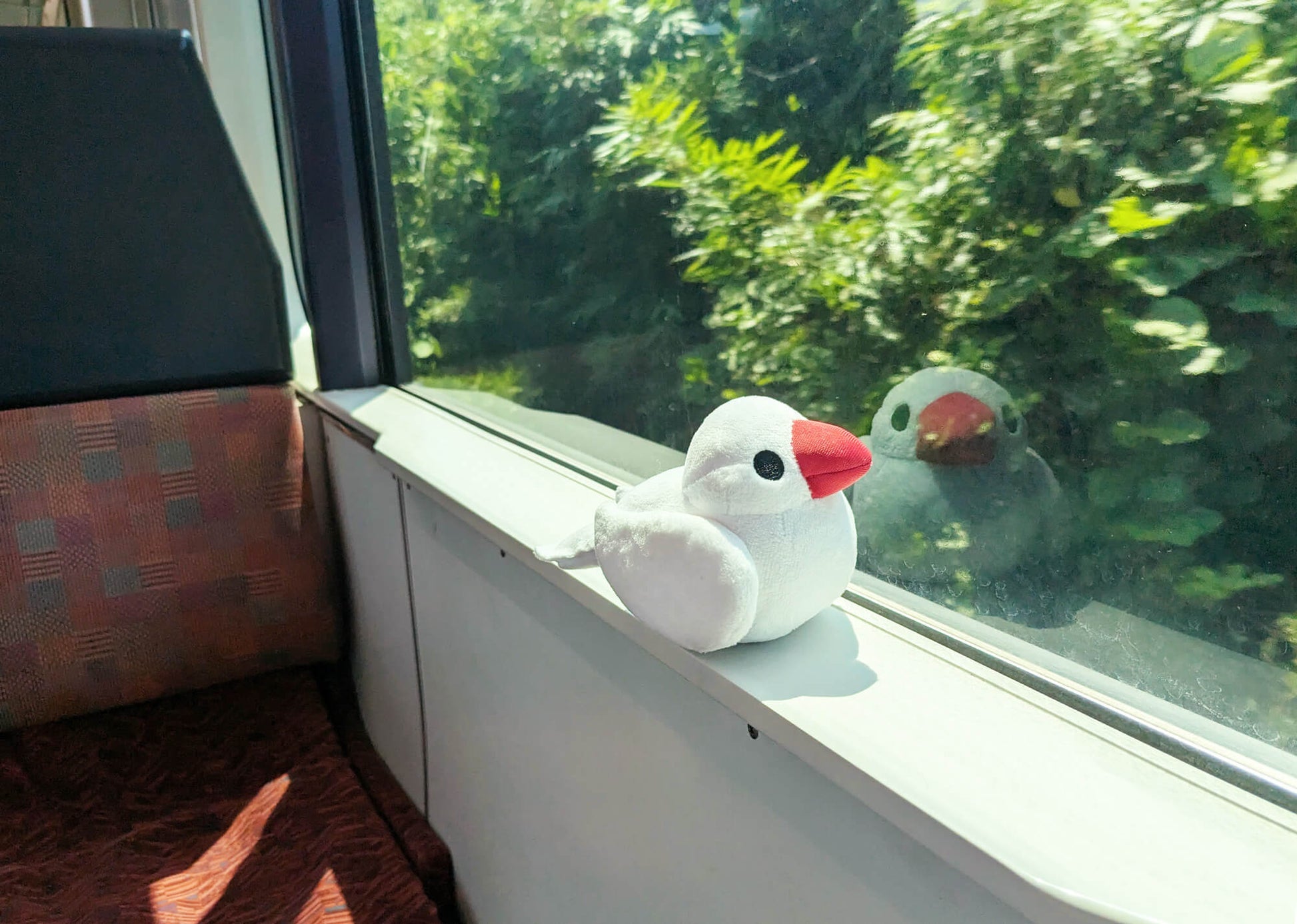 文鳥ぬいぐるみ つれてってぶんちょう つれぶん 文鳥グッズ専門店 日々ぶんちょう
