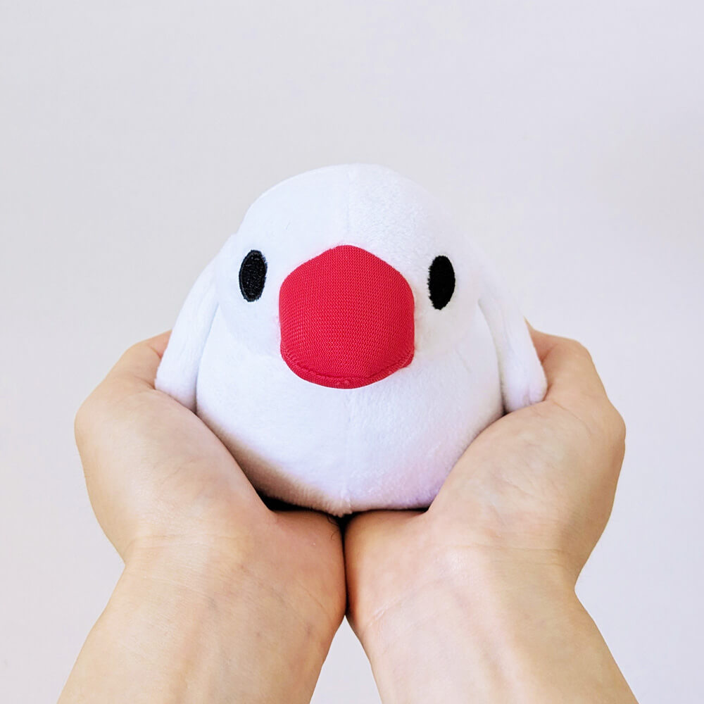 文鳥ぬいぐるみ つれてってぶんちょう つれぶん 文鳥グッズ専門店 日々ぶんちょう